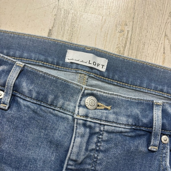 LOFT The Kick Crop Jean Size 16 - Picture 2 of 5